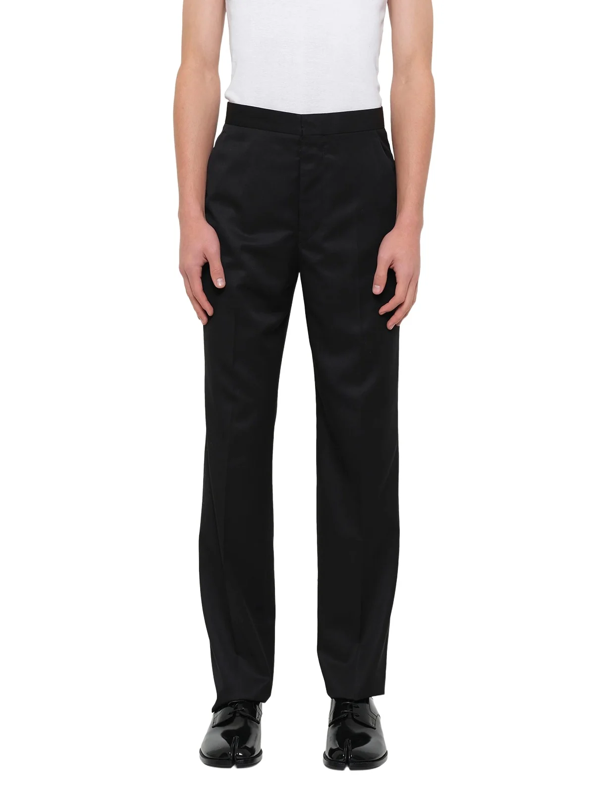 Compact Light Wool Suit Pants Compact Light Wool Suit Pants