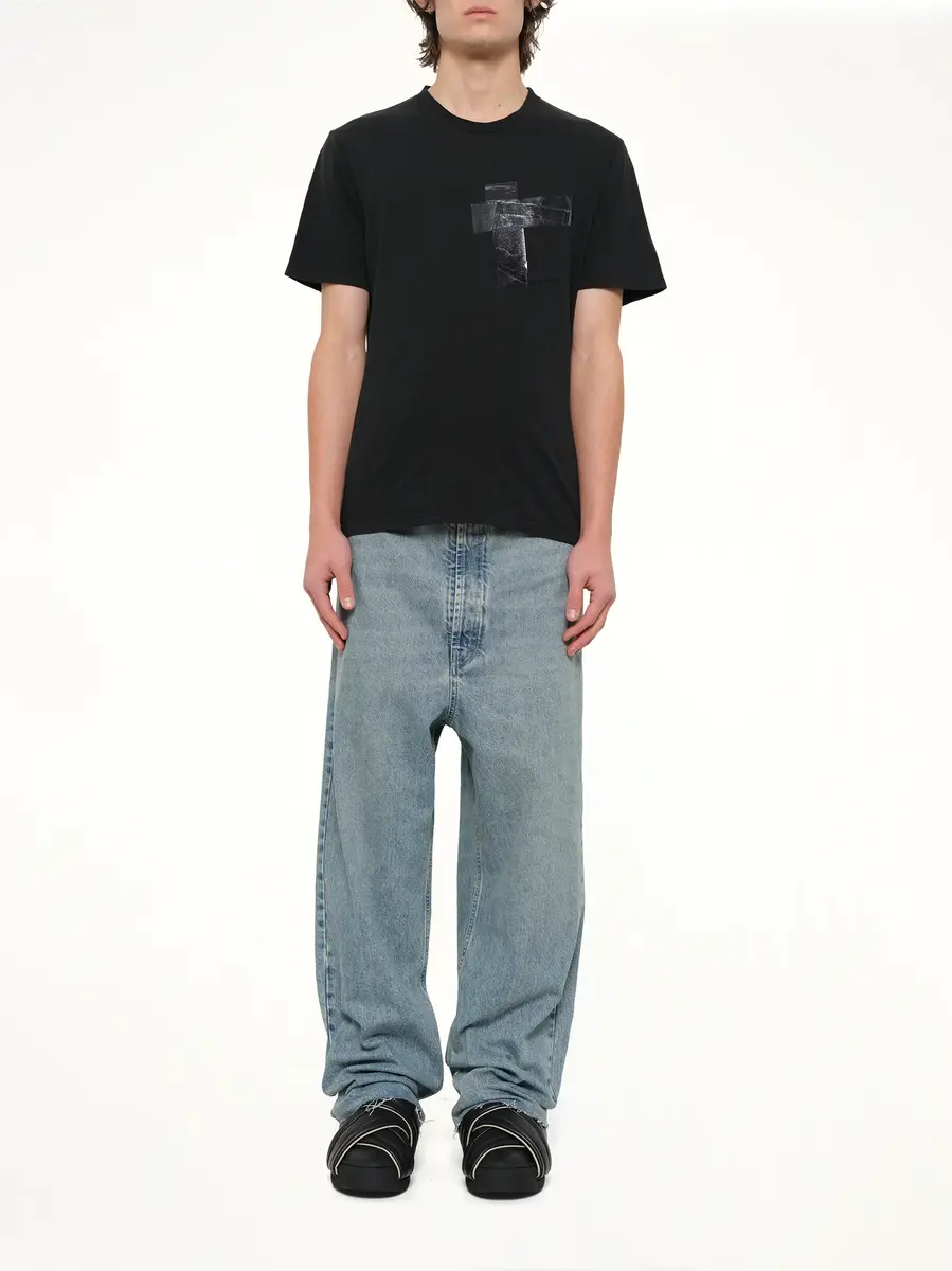 Maison Margiela Tape T-shirt in Vintage Black | Thumbnail 7 Maison Margiela Tape T-shirt in Vintage Black | Thumbnail 7