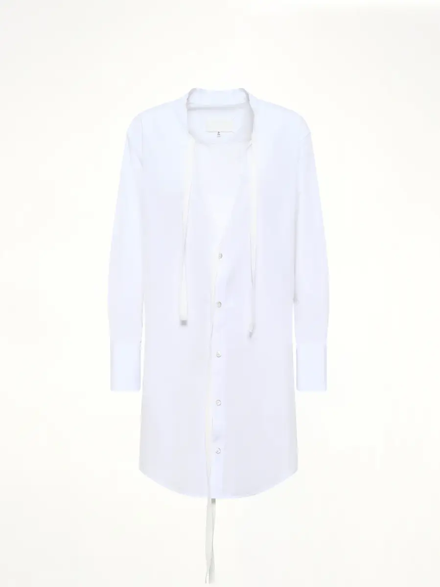 Maison Margiela V Neck Midi Dress | Thumbnail 2 Maison Margiela V Neck Midi Dress | Thumbnail 2