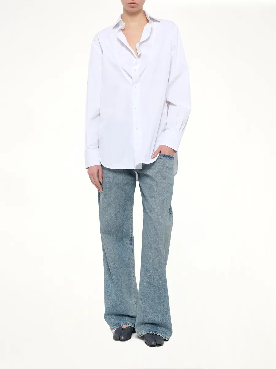 Maison Margiela Exposed 5 Pocket Denim Jeans in Ice Blue | Thumbnail 4 Maison Margiela Exposed 5 Pocket Denim Jeans in Ice Blue | Thumbnail 4