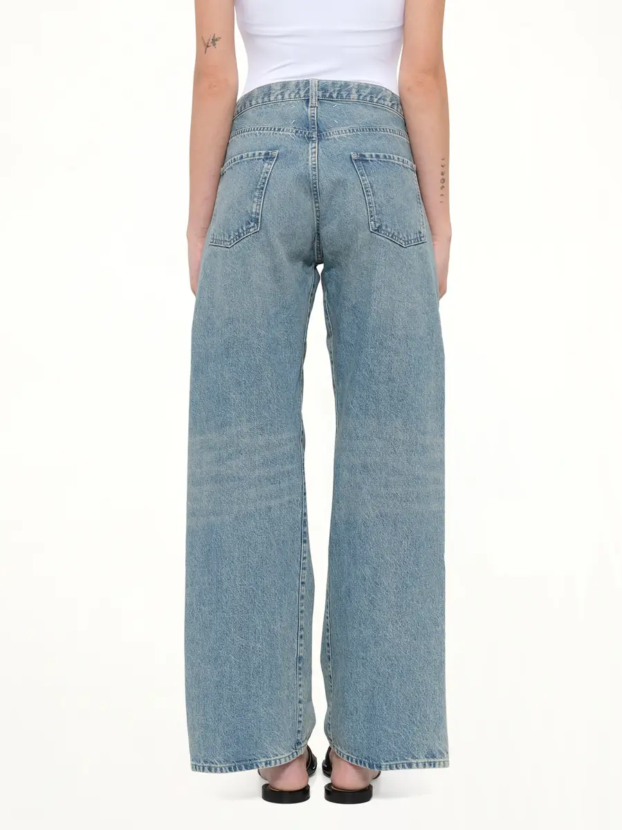 Maison Margiela Exposed 5 Pocket Denim Jeans in Ice Blue | Thumbnail 5 Maison Margiela Exposed 5 Pocket Denim Jeans in Ice Blue | Thumbnail 5