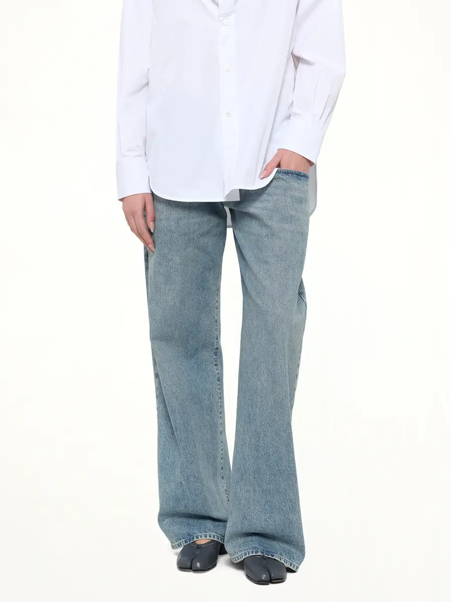 Maison Margiela Exposed 5 Pocket Denim Jeans in Ice Blue | Thumbnail 6 Maison Margiela Exposed 5 Pocket Denim Jeans in Ice Blue | Thumbnail 6
