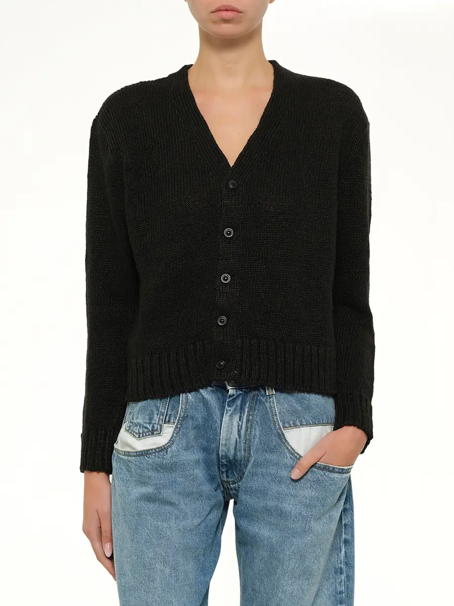 Maison Margiela Hemp Cardigan | Thumbnail 6 Maison Margiela Hemp Cardigan | Thumbnail 6