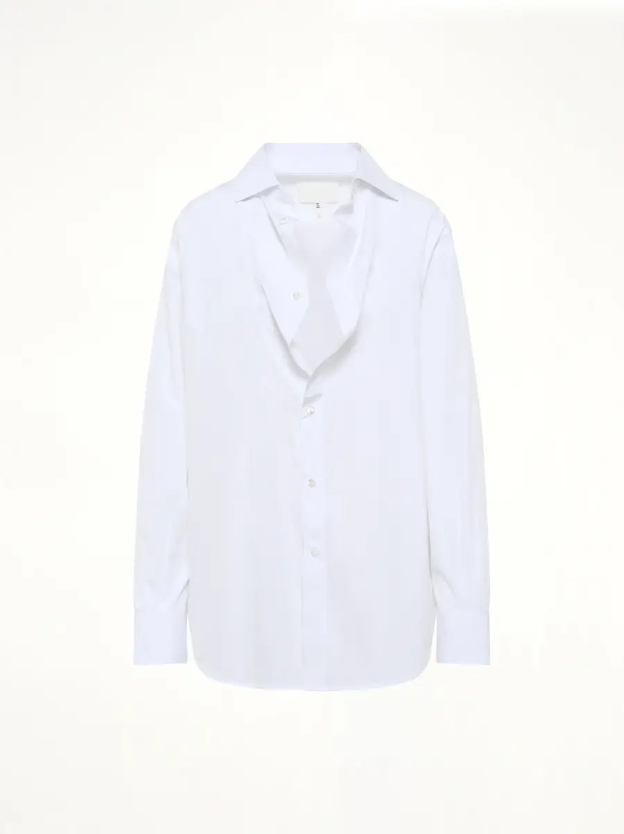 Maison Margiela Open Neck Long Sleeve Shirt | Thumbnail 2 Maison Margiela Open Neck Long Sleeve Shirt | Thumbnail 2