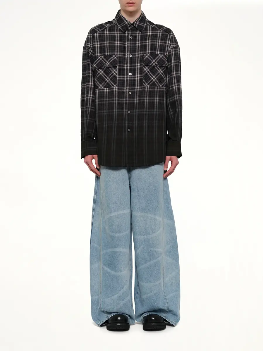 FENG CHEN WANG Check Workwear Shirt | Thumbnail 7 FENG CHEN WANG Check Workwear Shirt | Thumbnail 7