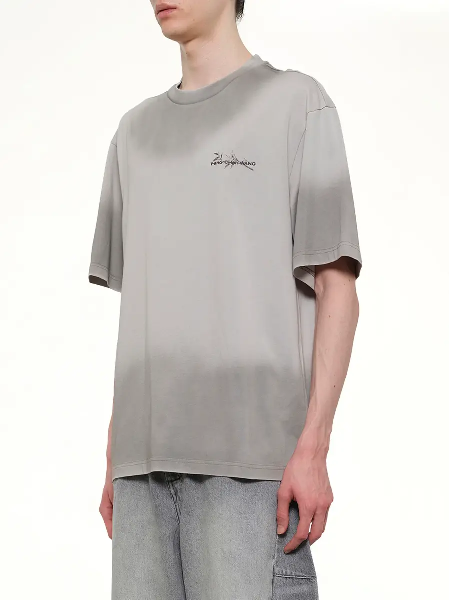 FENG CHEN WANG Spray Painted Logo T-shirt | Thumbnail 3 FENG CHEN WANG Spray Painted Logo T-shirt | Thumbnail 3