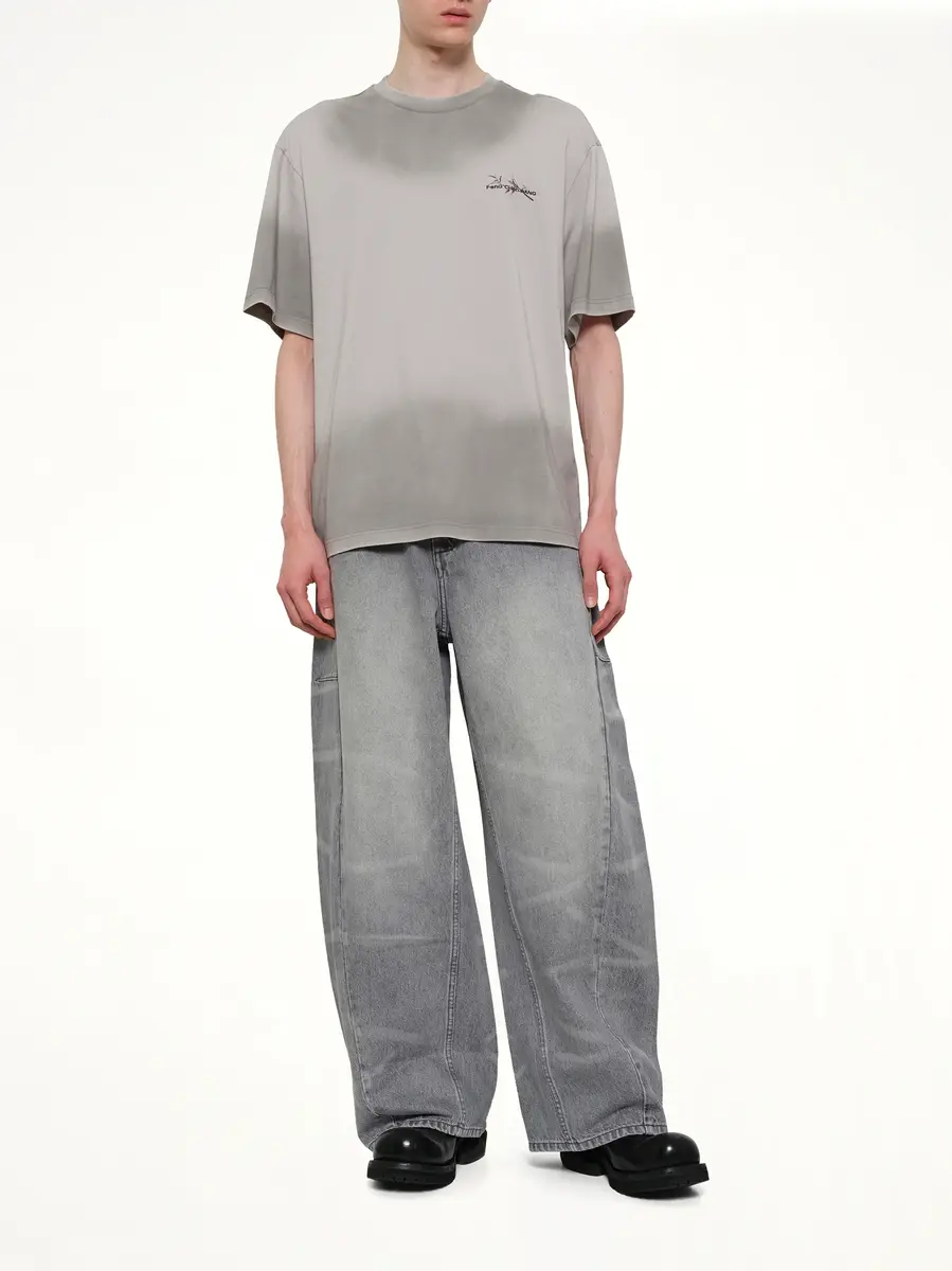 FENG CHEN WANG Spray Painted Logo T-shirt | Thumbnail 4 FENG CHEN WANG Spray Painted Logo T-shirt | Thumbnail 4