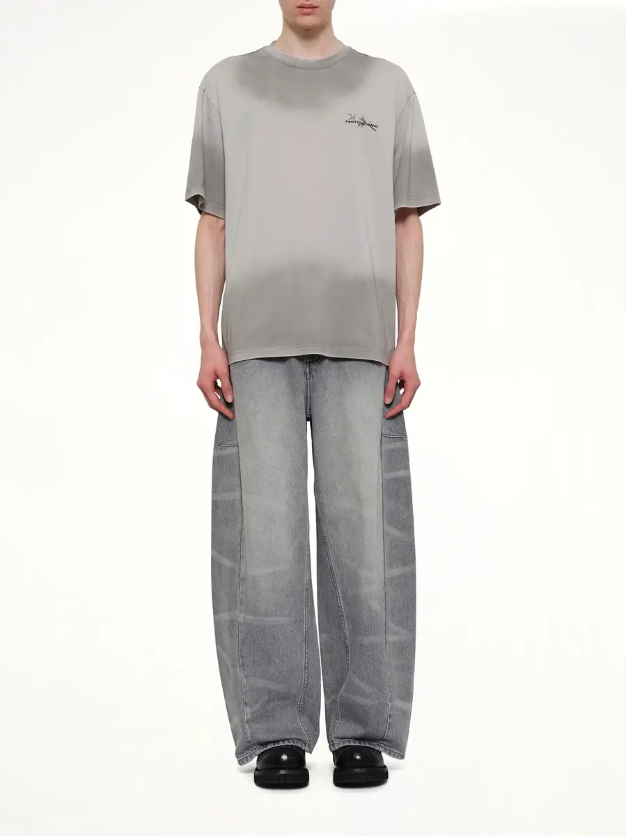 FENG CHEN WANG Spray Painted Logo T-shirt | Thumbnail 7 FENG CHEN WANG Spray Painted Logo T-shirt | Thumbnail 7