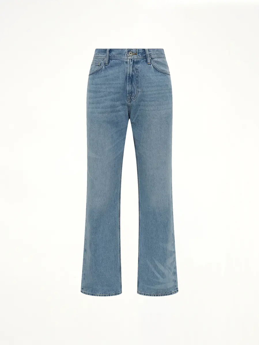 FENG CHEN WANG Fcw x Lee Straight Jeans in Light Shade | Thumbnail 2