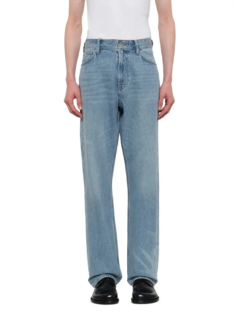 FENG CHEN WANG Fcw x Lee Straight Jeans in Light Shade