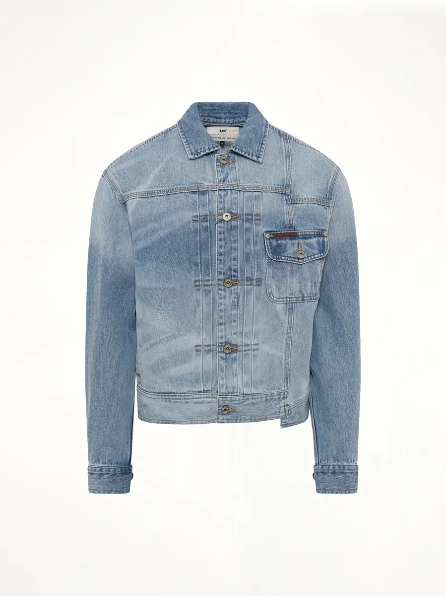 FENG CHEN WANG Fcw x Lee Denim Jacket in Light Shade | Thumbnail 2 FENG CHEN WANG Fcw x Lee Denim Jacket in Light Shade | Thumbnail 2