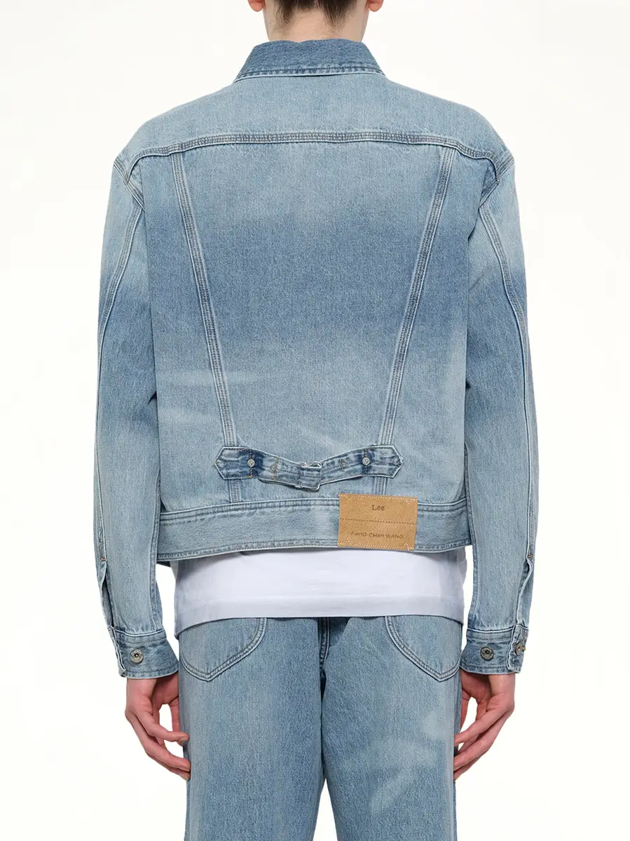 FENG CHEN WANG Fcw x Lee Denim Jacket in Light Shade | Thumbnail 5 FENG CHEN WANG Fcw x Lee Denim Jacket in Light Shade | Thumbnail 5