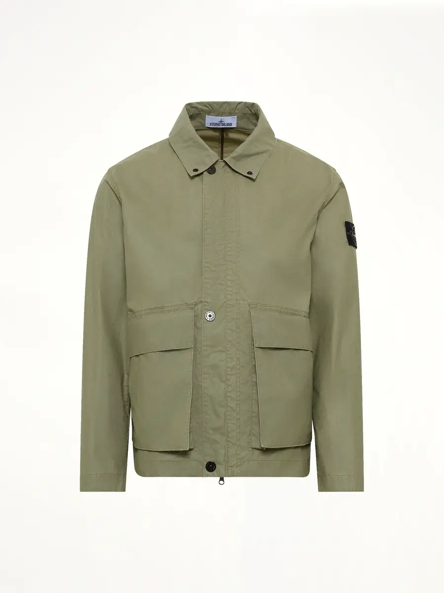 Stone Island 4100054 Jacket in Military Green | Thumbnail 2