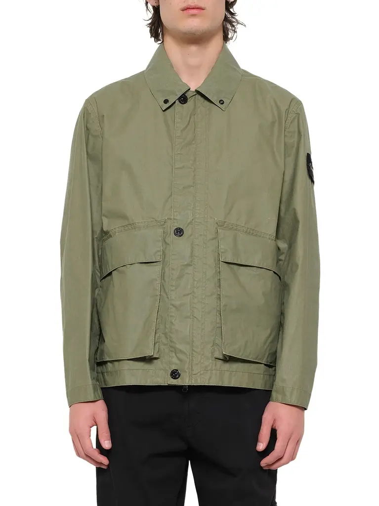 Stone Island 4100054 Jacket in Military Green