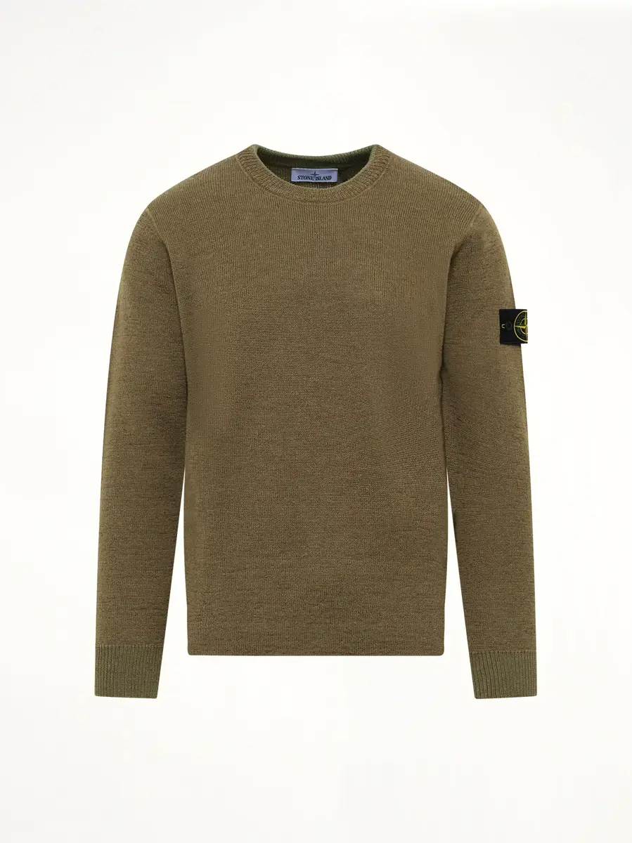Stone Island 5100015 Crew Neck in Military Green | Thumbnail 2 Stone Island 5100015 Crew Neck in Military Green | Thumbnail 2