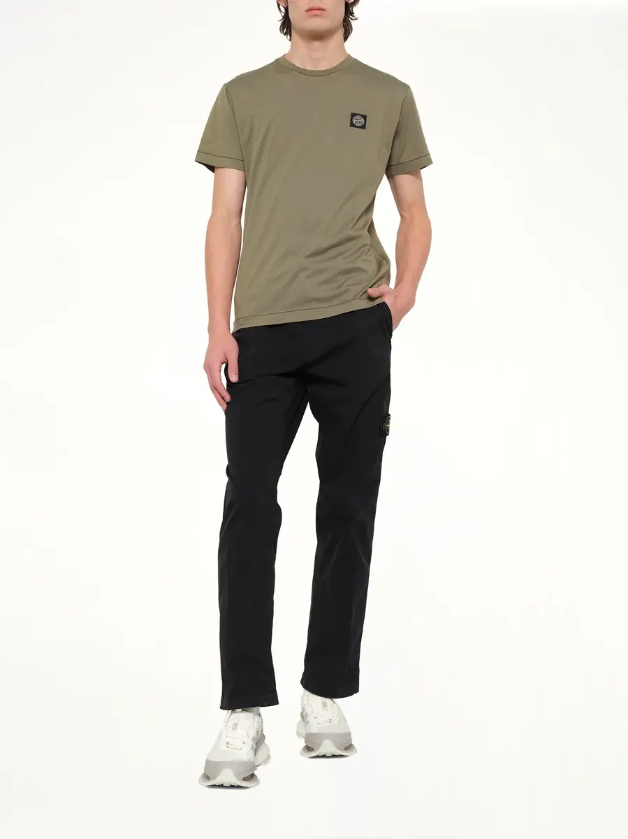 Stone Island 2100027 SS T-shirt in Military Green | Thumbnail 4 Stone Island 2100027 SS T-shirt in Military Green | Thumbnail 4