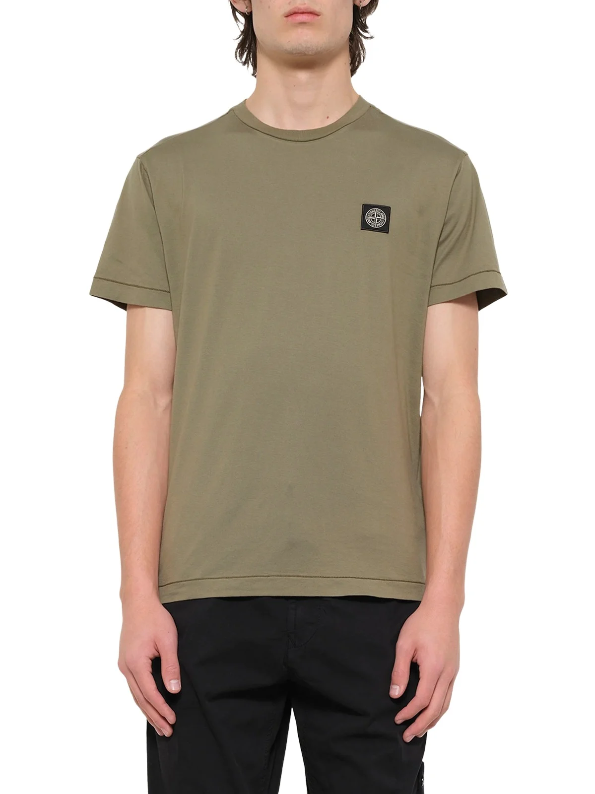 Stone Island 2100027 SS T-shirt in Military Green