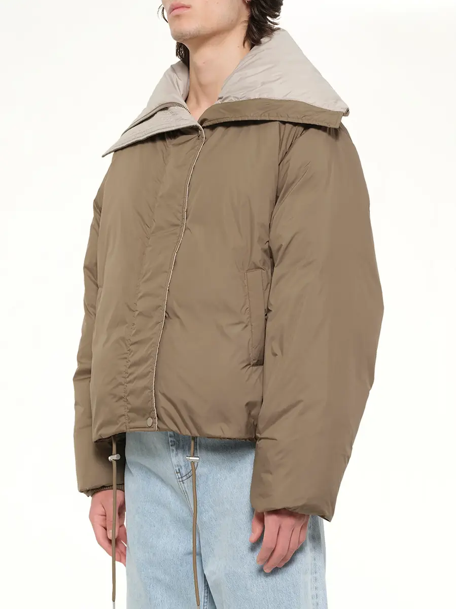 Entire Studios Kelly Jacket in Fossil | Thumbnail 3 Entire Studios Kelly Jacket in Fossil | Thumbnail 3