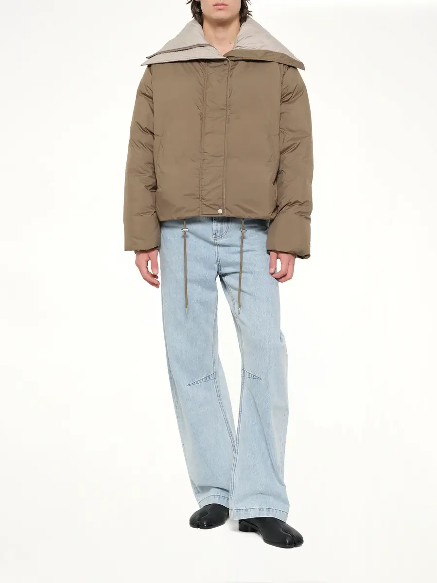 Entire Studios Kelly Jacket in Fossil | Thumbnail 4 Entire Studios Kelly Jacket in Fossil | Thumbnail 4