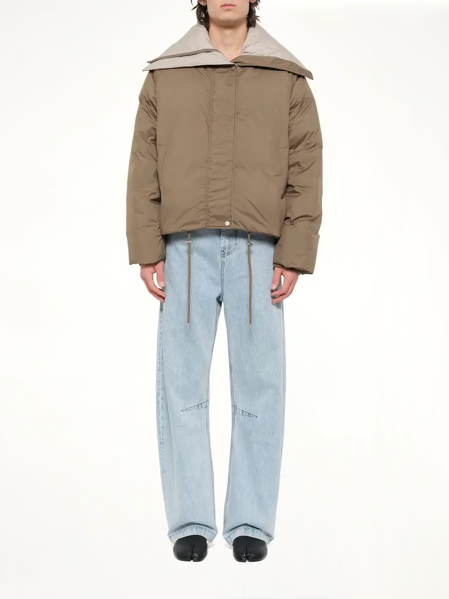 Entire Studios Kelly Jacket in Fossil | Thumbnail 7 Entire Studios Kelly Jacket in Fossil | Thumbnail 7