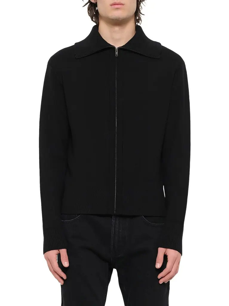 Entire Studios Knit Zip Up Jacket