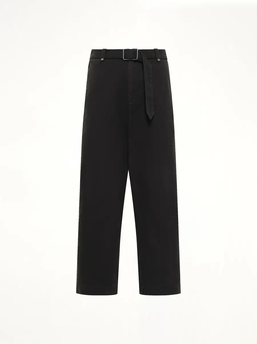 Entire Studios Gully Pant in Black Cotton | Thumbnail 2 Entire Studios Gully Pant in Black Cotton | Thumbnail 2