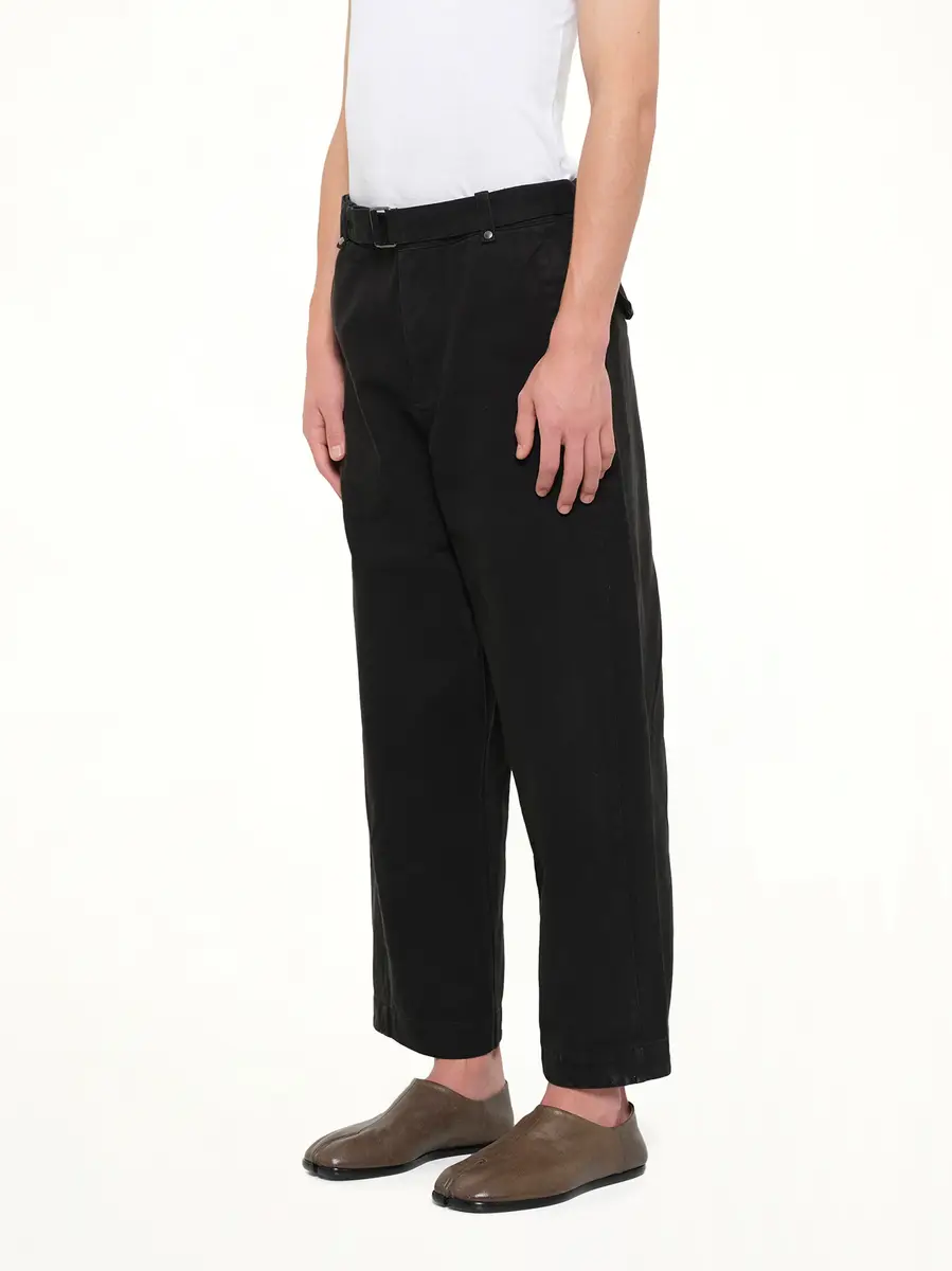 Entire Studios Gully Pant in Black Cotton | Thumbnail 3 Entire Studios Gully Pant in Black Cotton | Thumbnail 3