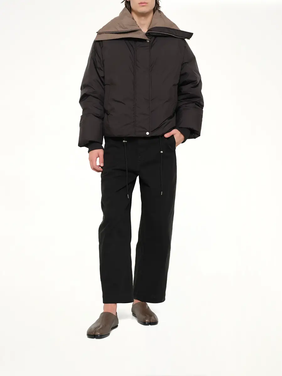 Entire Studios Gully Pant in Black Cotton | Thumbnail 4 Entire Studios Gully Pant in Black Cotton | Thumbnail 4