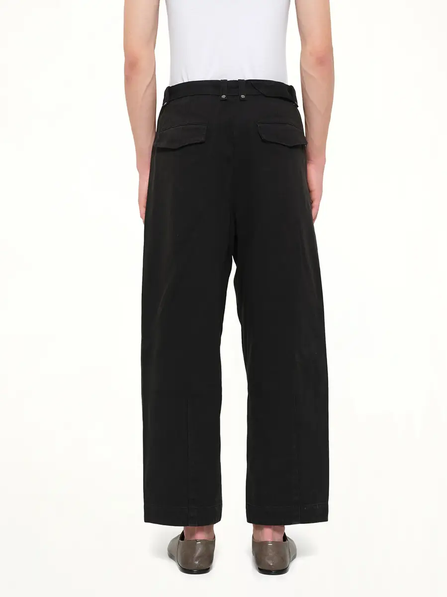 Entire Studios Gully Pant in Black Cotton | Thumbnail 5 Entire Studios Gully Pant in Black Cotton | Thumbnail 5