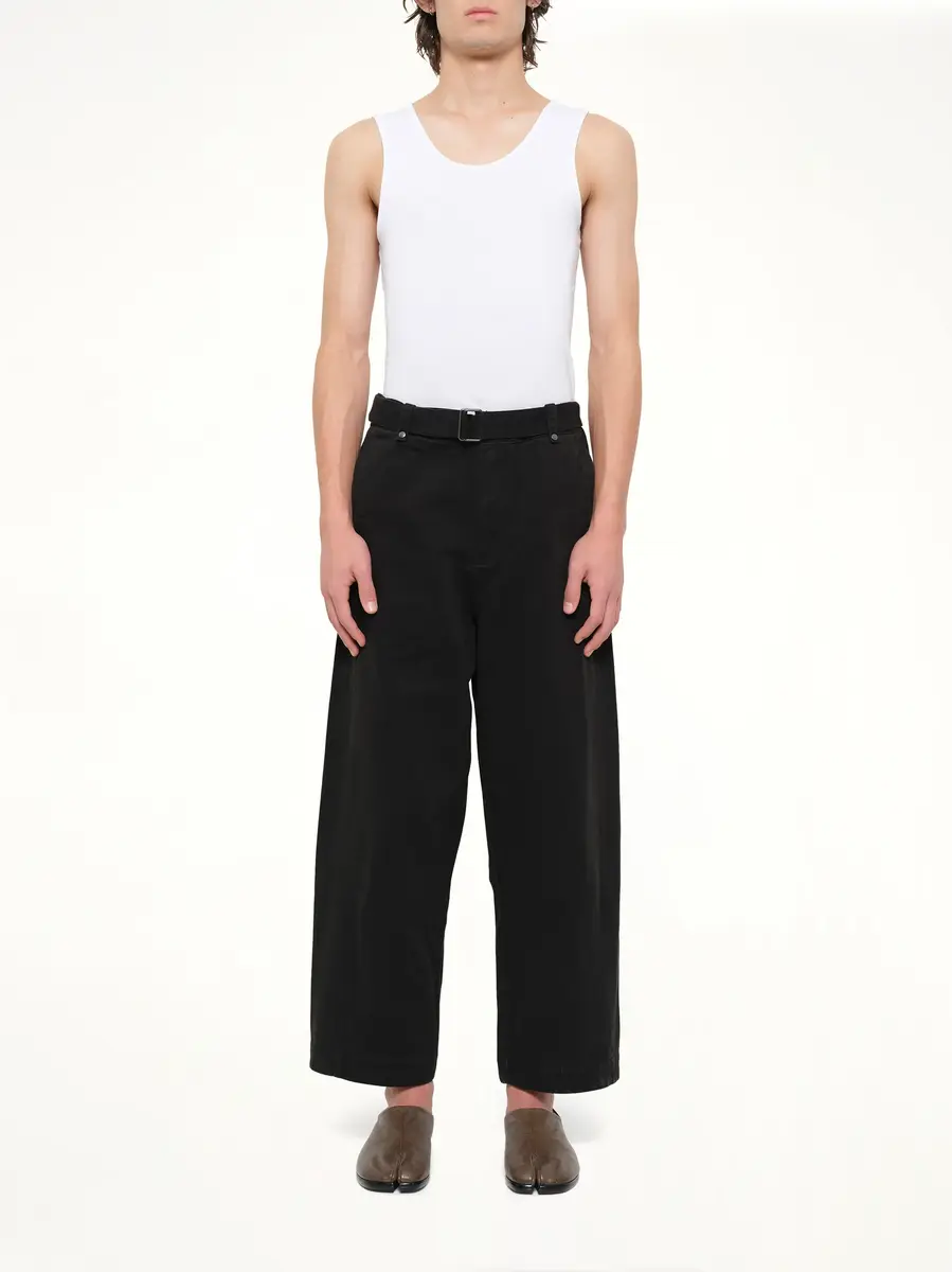 Entire Studios Gully Pant in Black Cotton | Thumbnail 7 Entire Studios Gully Pant in Black Cotton | Thumbnail 7