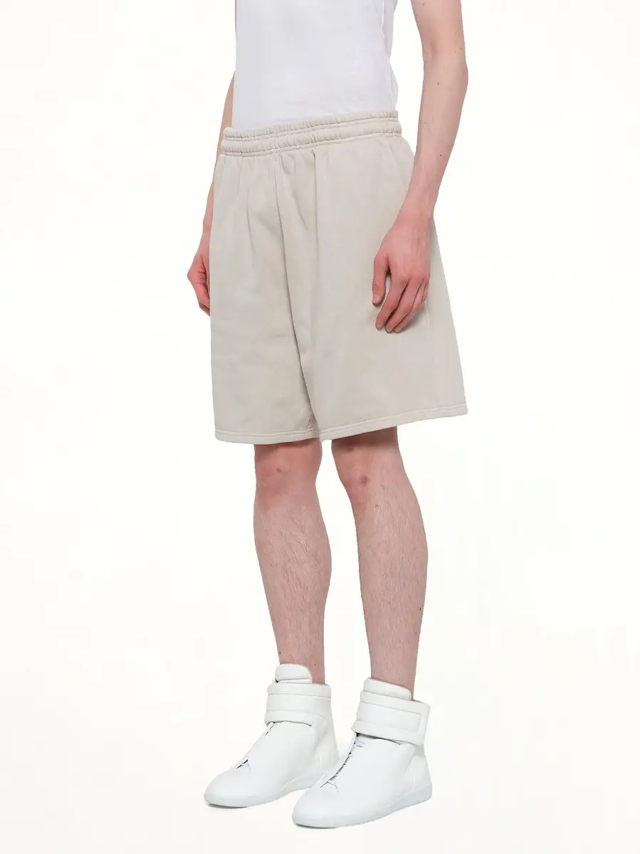 Entire Studios Standard Sweatshort in Off White | Thumbnail 3 Entire Studios Standard Sweatshort in Off White | Thumbnail 3