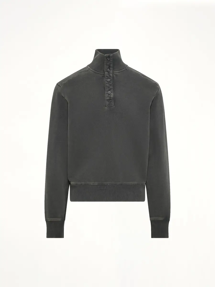 Entire Studios Port Pullover in Washed Black | Thumbnail 2 Entire Studios Port Pullover in Washed Black | Thumbnail 2