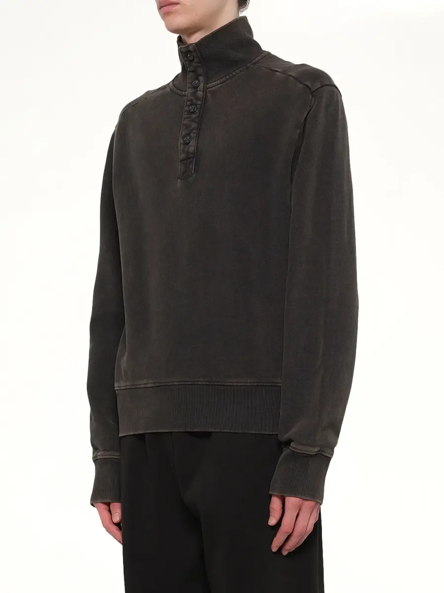 Entire Studios Port Pullover in Washed Black | Thumbnail 3 Entire Studios Port Pullover in Washed Black | Thumbnail 3