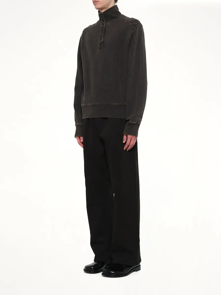 Entire Studios Port Pullover in Washed Black | Thumbnail 4 Entire Studios Port Pullover in Washed Black | Thumbnail 4