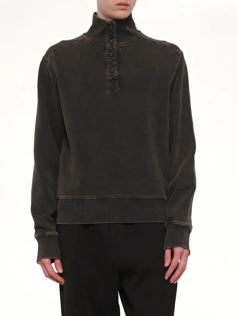 Entire Studios Port Pullover in Washed Black | Thumbnail 6 Entire Studios Port Pullover in Washed Black | Thumbnail 6