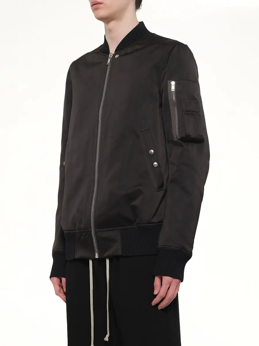 Rick Owens Classic Flight Jacket | Thumbnail 3 Rick Owens Classic Flight Jacket | Thumbnail 3