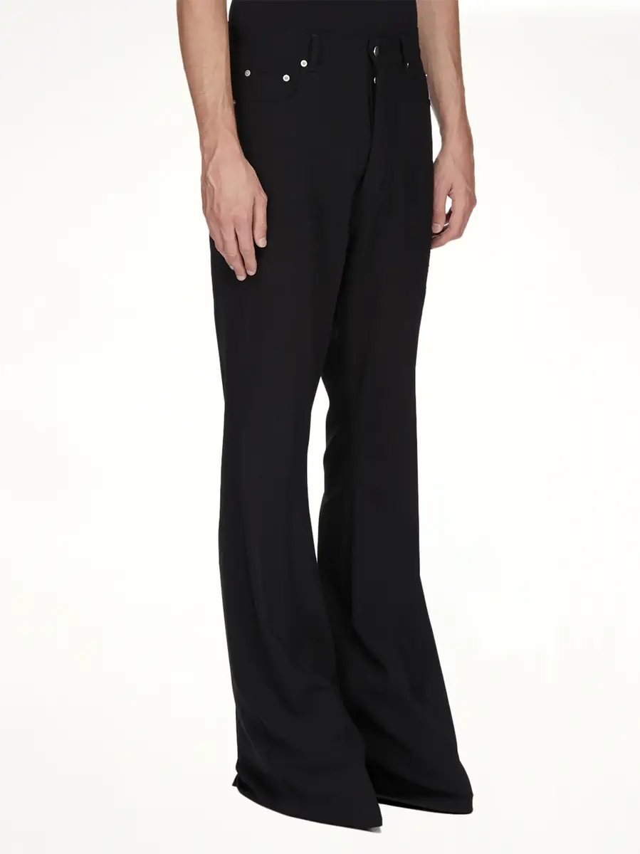 Rick Owens Wool Bolan Bootcut | Thumbnail 3
