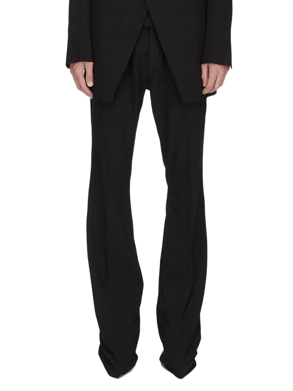 Rick Owens Wool Bolan Bootcut