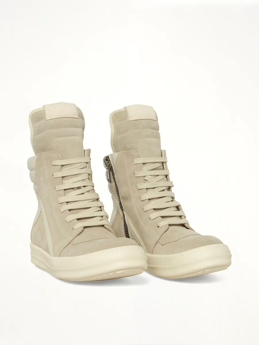 Rick Owens Geobasket in Pearl/dirty Milk/milk | Thumbnail 2 Rick Owens Geobasket in Pearl/dirty Milk/milk | Thumbnail 2