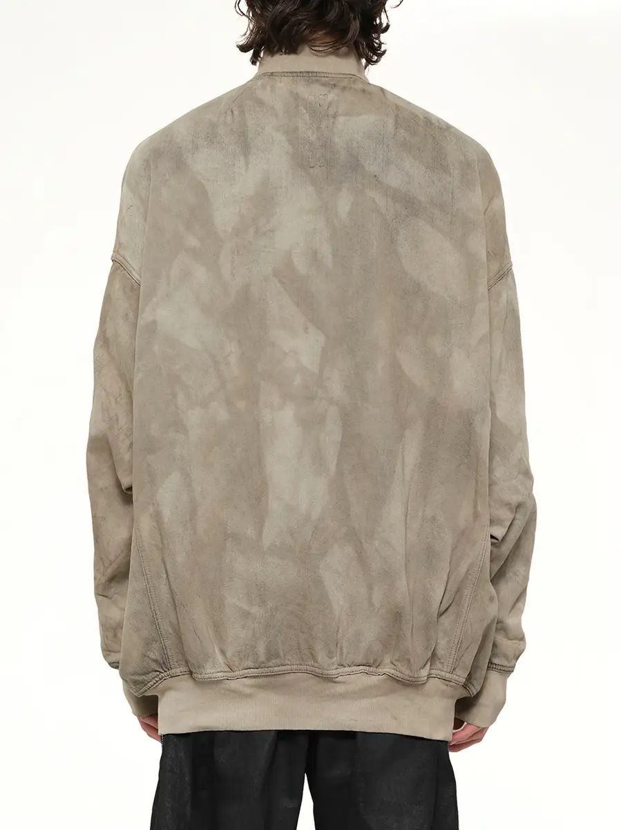 RICK OWENS DRKSHDW Jumbo Flight Jacket in Dust | Thumbnail 5 RICK OWENS DRKSHDW Jumbo Flight Jacket in Dust | Thumbnail 5