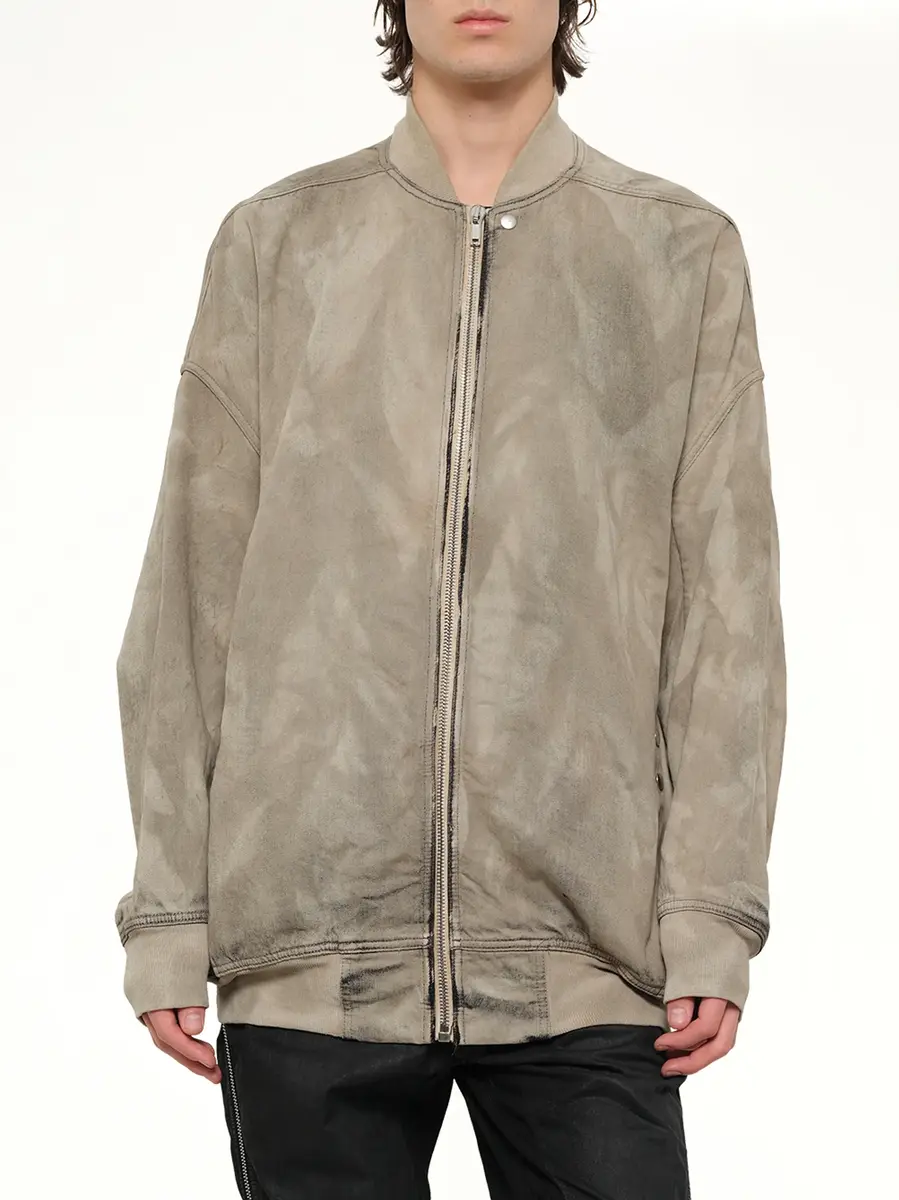 RICK OWENS DRKSHDW Jumbo Flight Jacket in Dust | Thumbnail 6 RICK OWENS DRKSHDW Jumbo Flight Jacket in Dust | Thumbnail 6