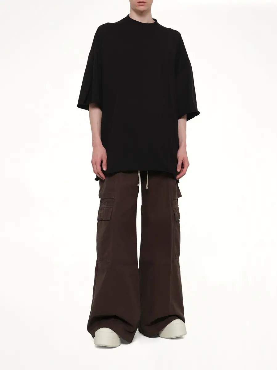 RICK OWENS DRKSHDW Double Cargo Jumbo Bela in Dark Dust | Thumbnail 4 RICK OWENS DRKSHDW Double Cargo Jumbo Bela in Dark Dust | Thumbnail 4