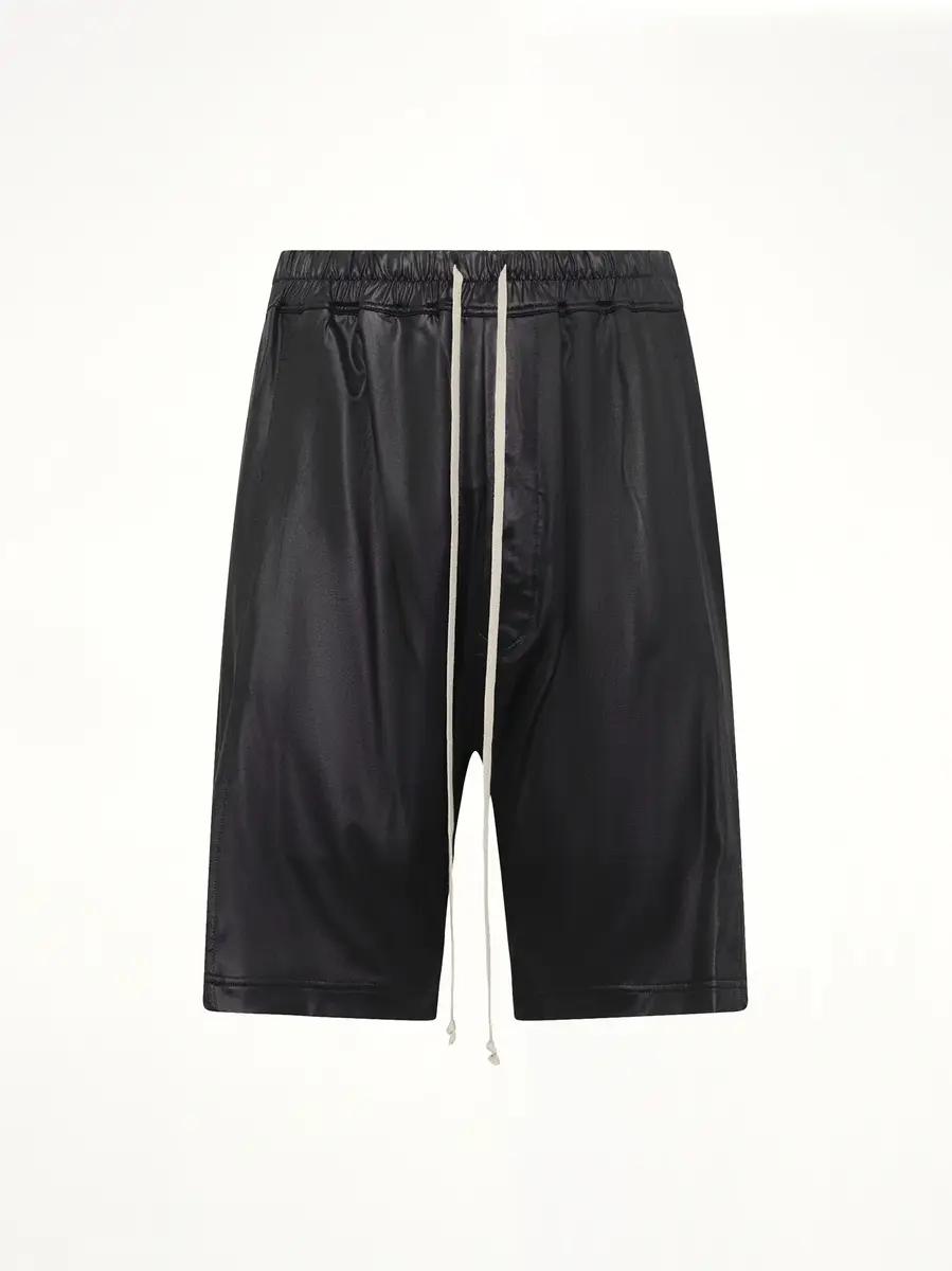 RICK OWENS DRKSHDW Light Wide Pusher Shorts | Thumbnail 2 RICK OWENS DRKSHDW Light Wide Pusher Shorts | Thumbnail 2