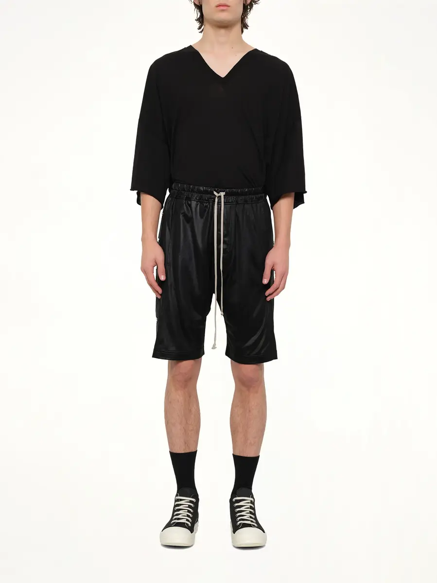 RICK OWENS DRKSHDW Light Wide Pusher Shorts | Thumbnail 7 RICK OWENS DRKSHDW Light Wide Pusher Shorts | Thumbnail 7