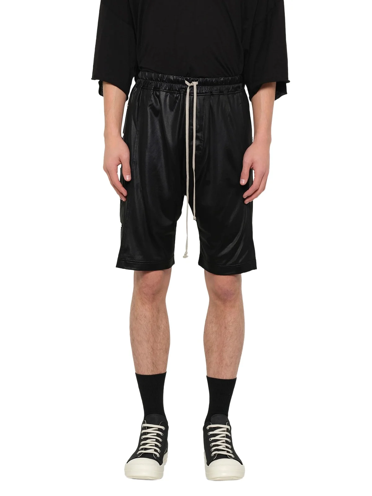 RICK OWENS DRKSHDW Light Wide Pusher Shorts