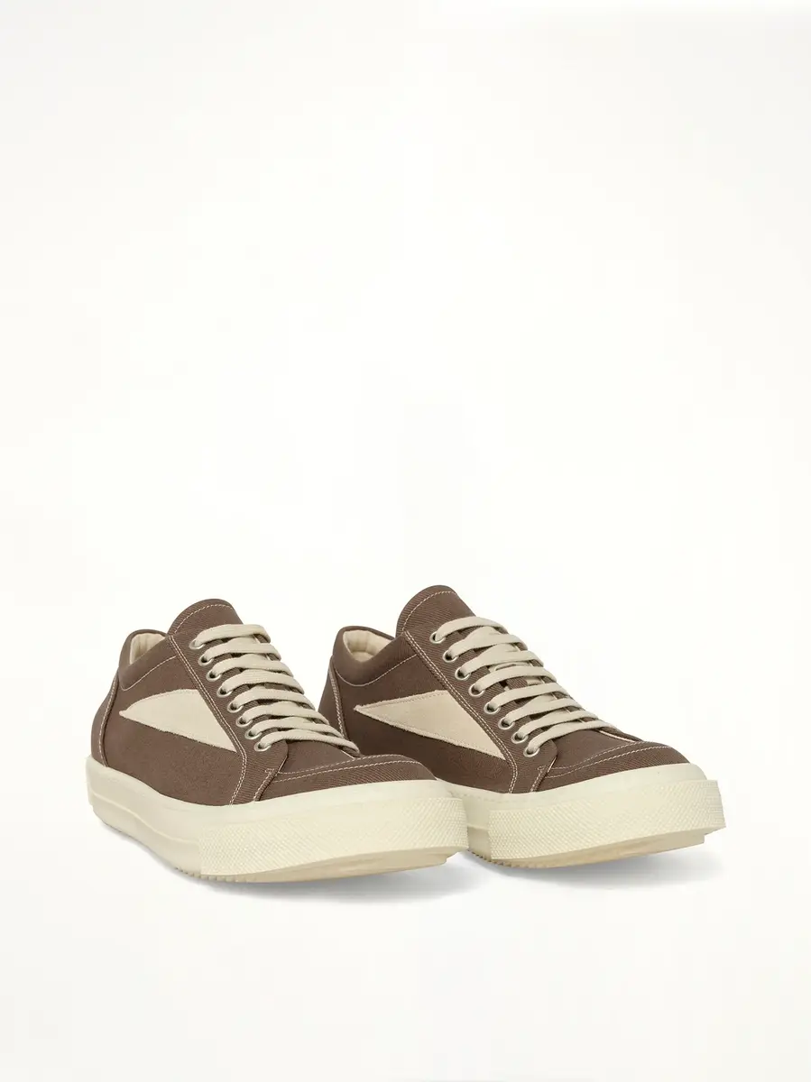 RICK OWENS DRKSHDW Vintage Sneaks in Dust/milk | Thumbnail 2