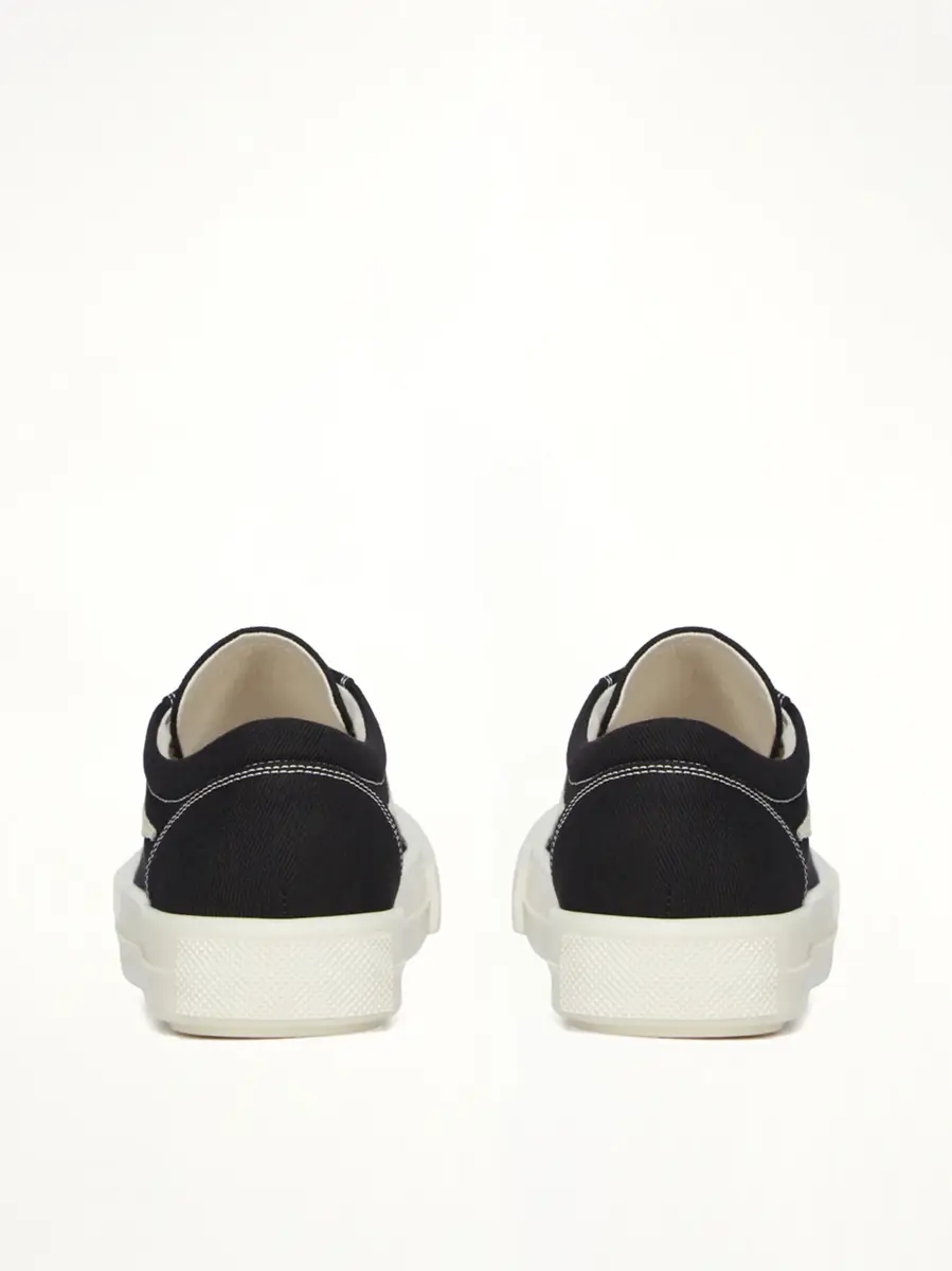 RICK OWENS DRKSHDW Vintage Sneaks in Black/milk | Thumbnail 5
