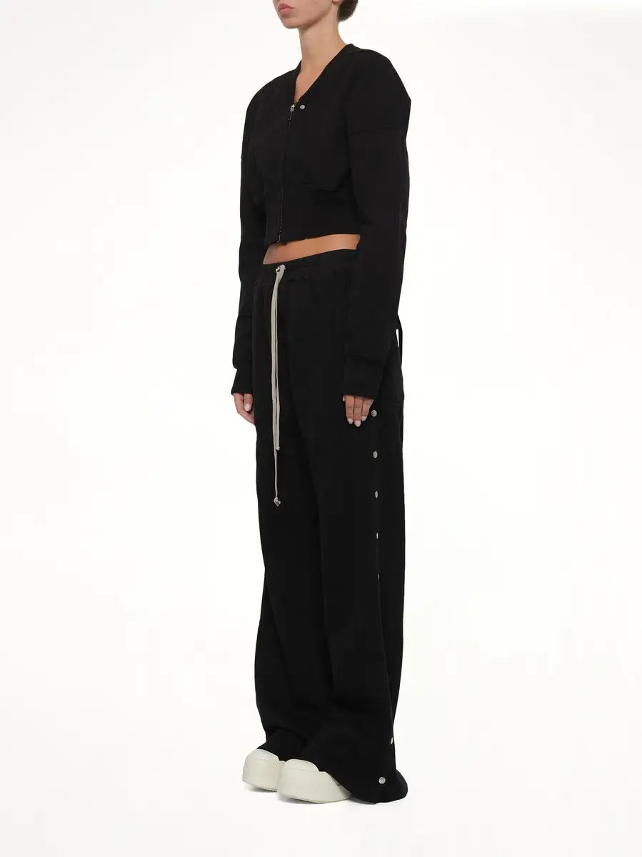 RICK OWENS DRKSHDW Flight Jacket Cropped | Thumbnail 4 RICK OWENS DRKSHDW Flight Jacket Cropped | Thumbnail 4