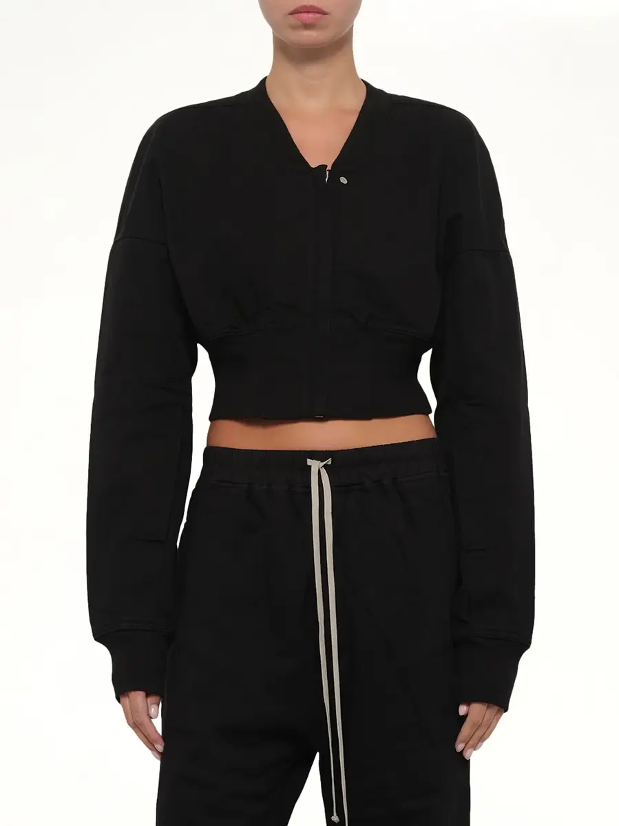 RICK OWENS DRKSHDW Flight Jacket Cropped | Thumbnail 6 RICK OWENS DRKSHDW Flight Jacket Cropped | Thumbnail 6