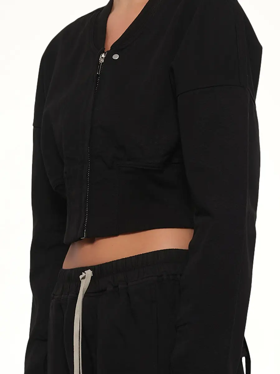 RICK OWENS DRKSHDW Flight Jacket Cropped | Thumbnail 8 RICK OWENS DRKSHDW Flight Jacket Cropped | Thumbnail 8